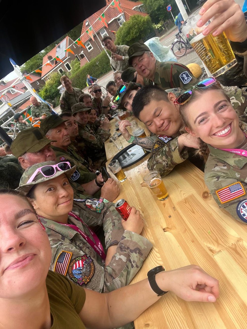Sky Soldiers Ruck and Laugh Their Way Through 4-Day Nijmegen March