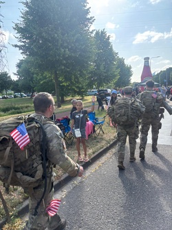 Sky Soldiers Ruck and Laugh Their Way Through 4-Day Nijmegen March [Image 8 of 13]