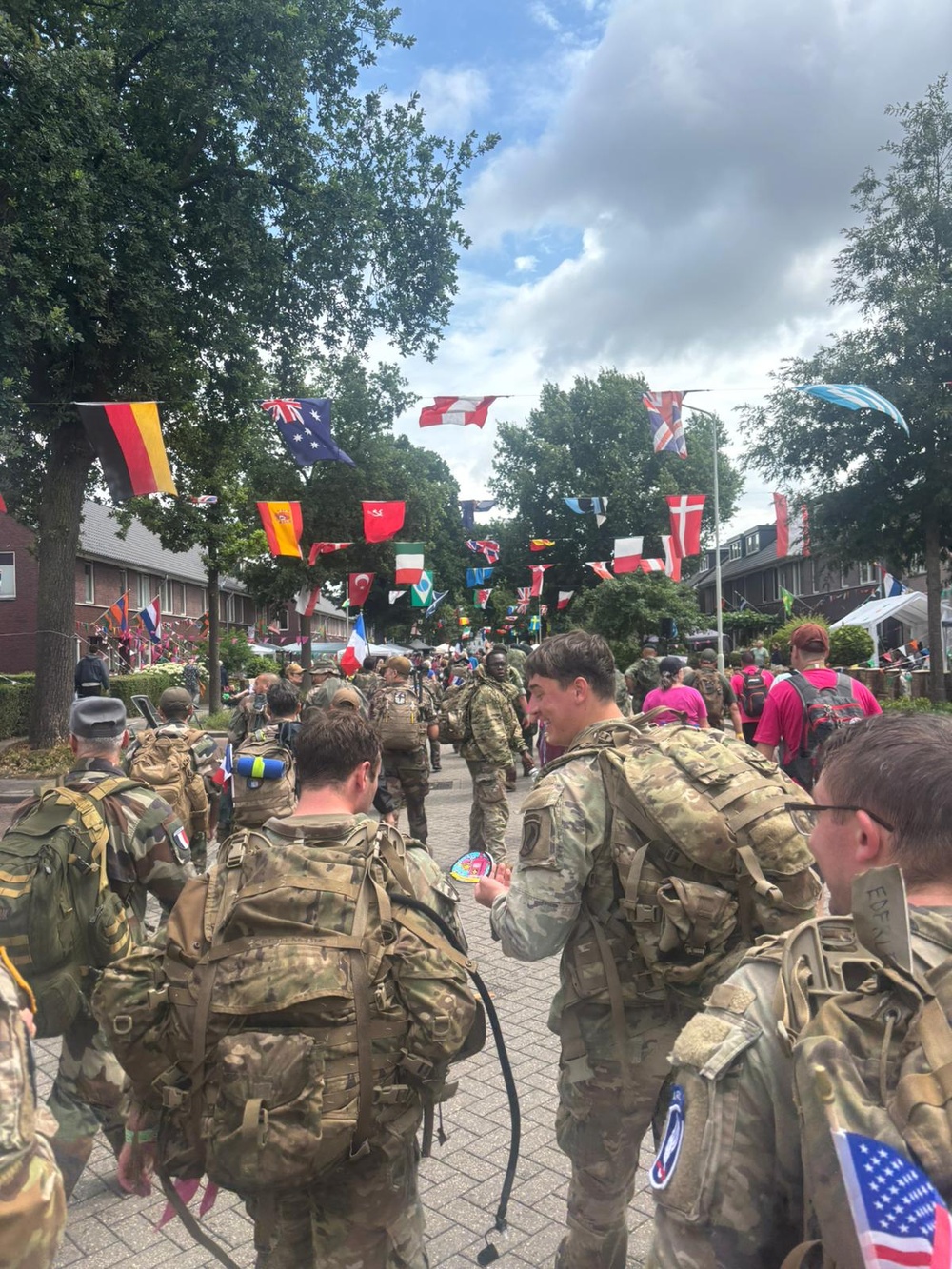 Sky Soldiers Ruck and Laugh Their Way Through 4-Day Nijmegen March