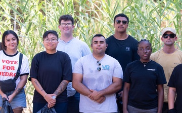 NSA Souda Bay Volunteers Clean Agioi Apostoloi Park