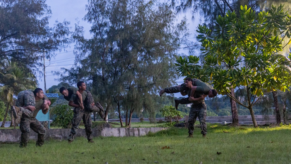 Training on Island Time: Koa Moana Marines Conduct Physical Training in Palau