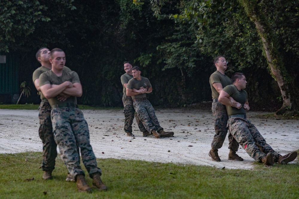 Training on Island Time: Koa Moana Marines Conduct Physical Training in Palau