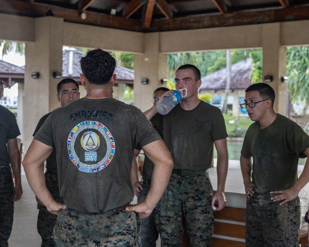 Training on Island Time: Koa Moana Marines Conduct Physical Training in Palau