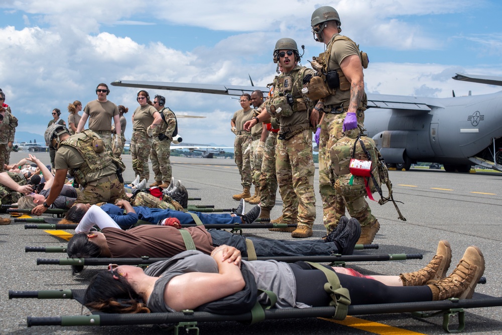 REFORPAC 2025: US, JASDF medics conduct aeromedical evacuation training