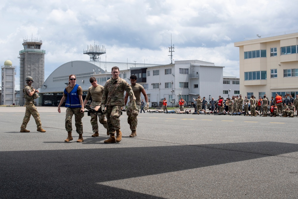 REFORPAC 2025: US, JASDF medics conduct aeromedical evacuation training