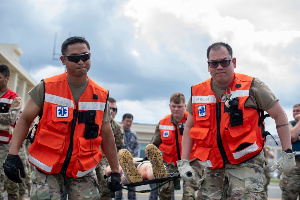 REFORPAC 2025: US, JASDF medics conduct aeromedical evacuation training