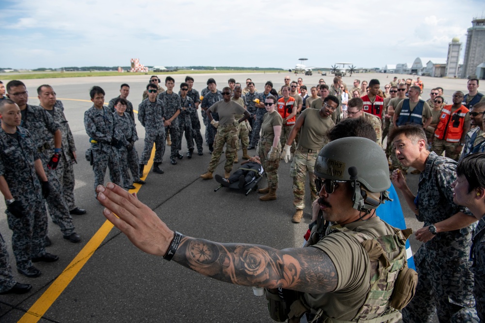 REFORPAC 2025: US, JASDF medics conduct aeromedical evacuation training