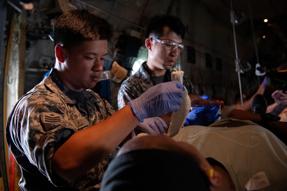 REFORPAC 2025: US, JASDF medics conduct aeromedical evacuation training