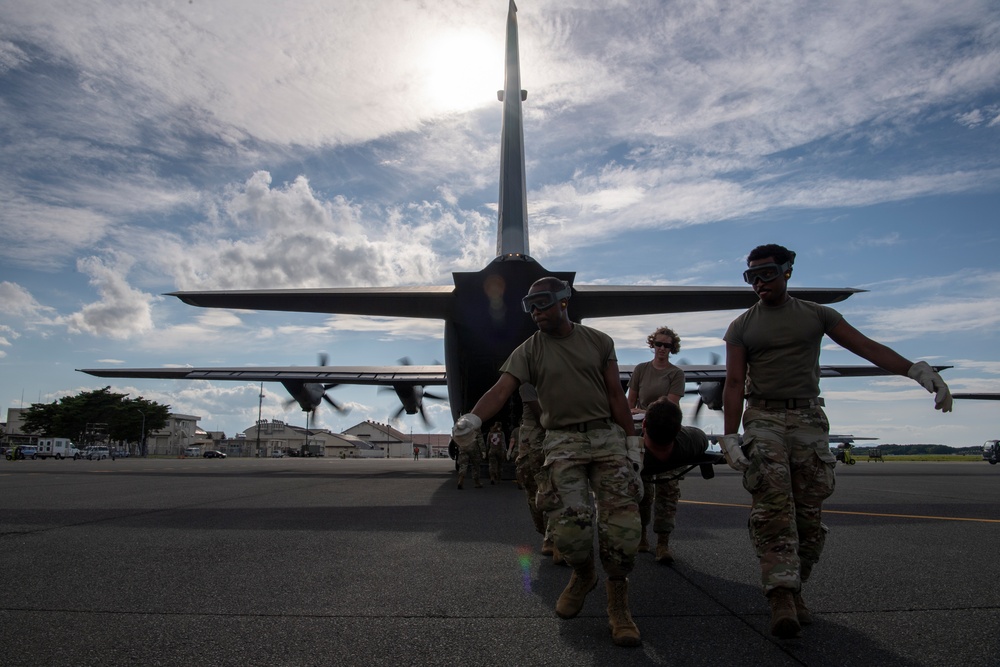 REFORPAC 2025: US, JASDF medics conduct aeromedical evacuation training
