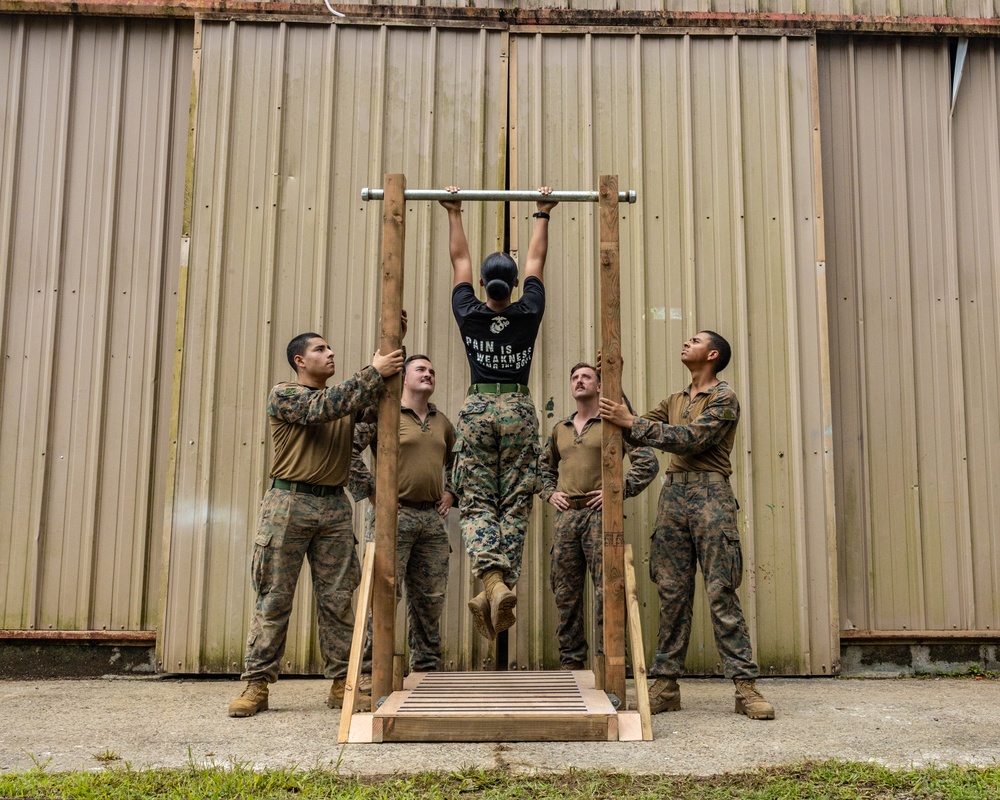 Raising the Bar: Koa Moana Marines Construct Pull Up Bar in Palau