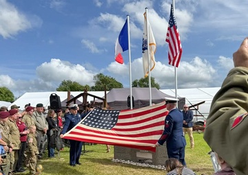 Coast Guard WWII veteran posthumously honored alongside Rescue Flotilla One with new monument at Omaha Beach