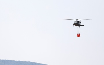 1st Armored Division Conducts Aerial Fire Suppression Operations in Bulgaria