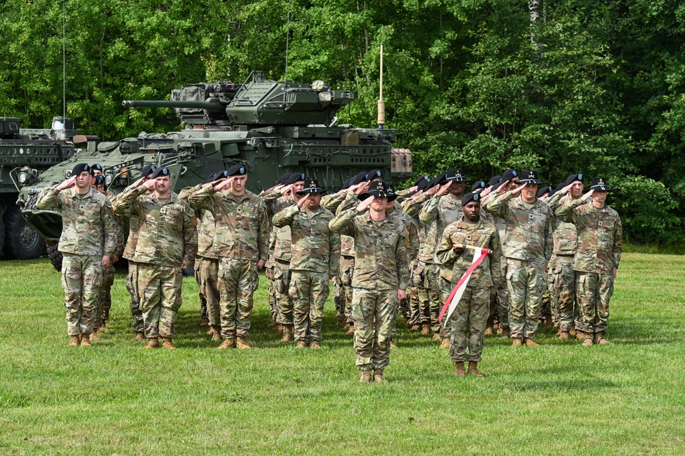 2/2 CR Change of Command Ceremony