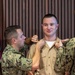 New Navy Band Sailors Pinned during Promotion Ceremony