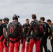 U.S. and British Army Parachute Teams Execute First-Ever 6-Way Downplane