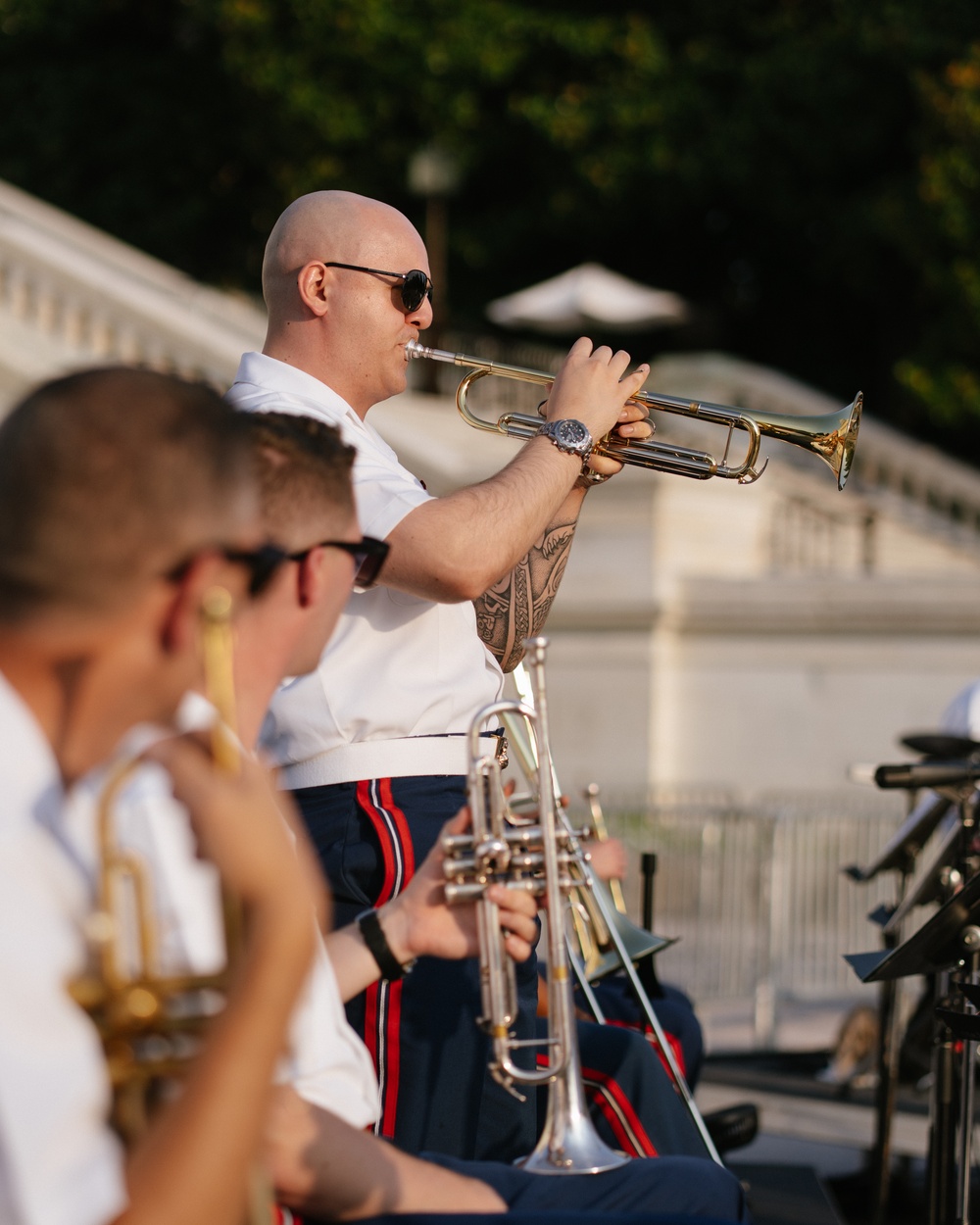 The Marine Latin Jazz Ensemble Performs at the U.S. Capitol