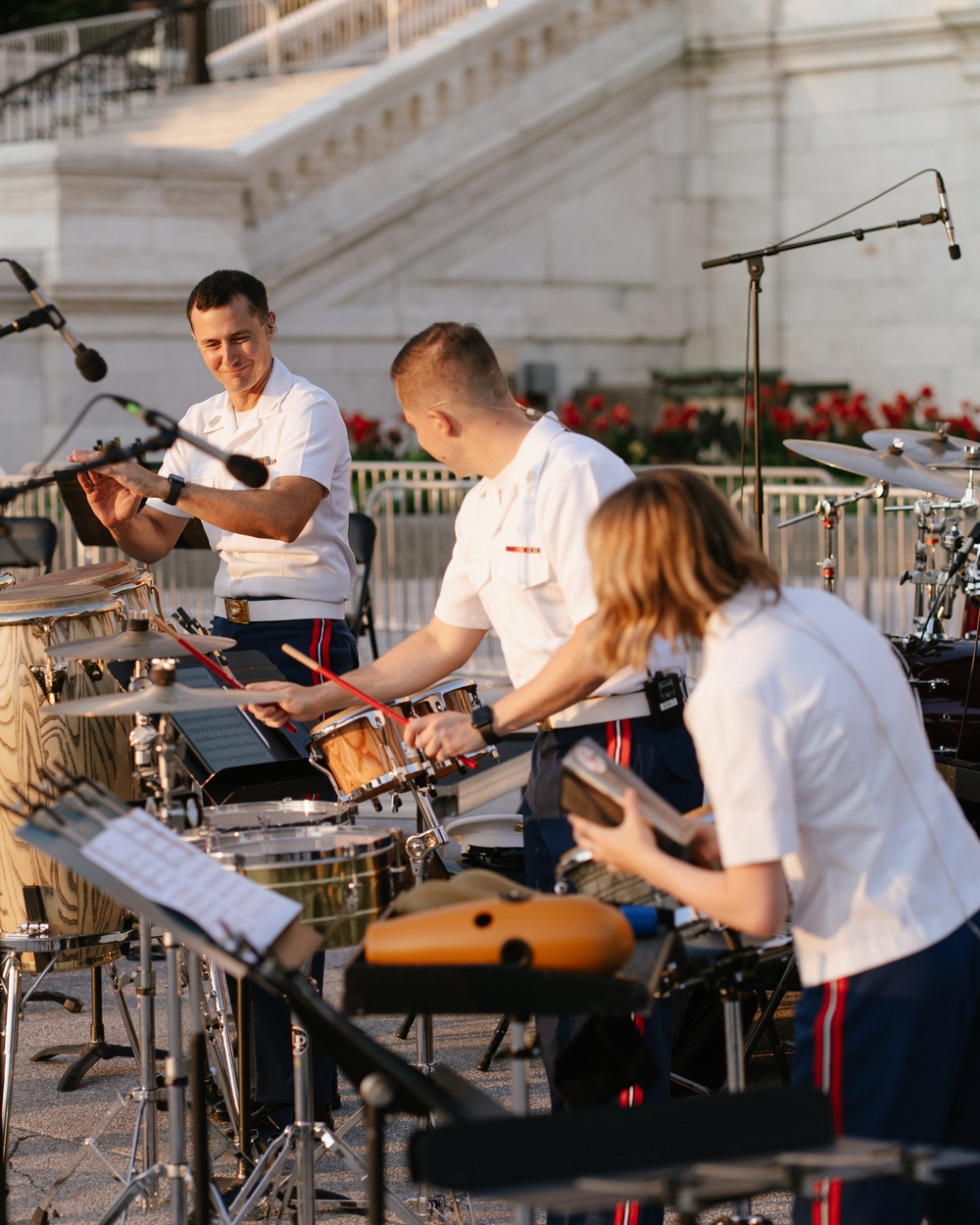 The Marine Latin Jazz Ensemble Performs at the U.S. Capitol