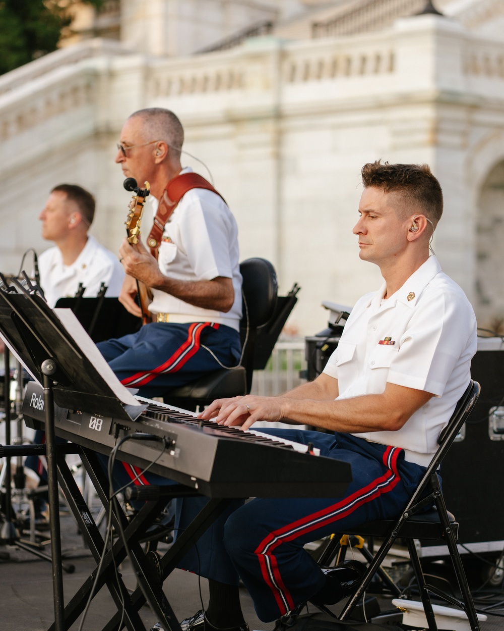 The Marine Latin Jazz Ensemble Performs at the U.S. Capitol