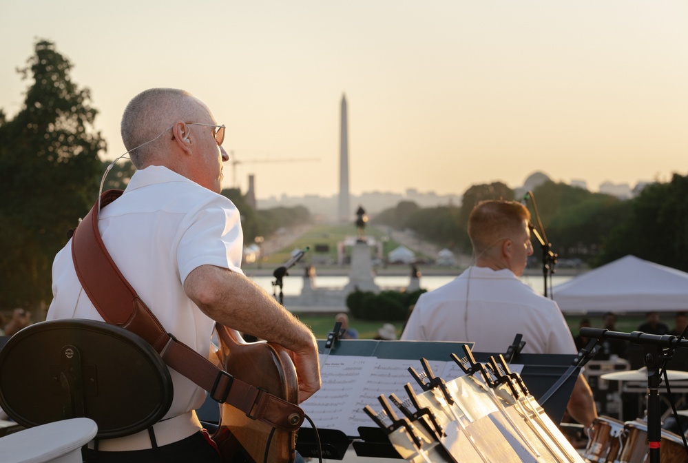 The Marine Latin Jazz Ensemble Performs at the U.S. Capitol
