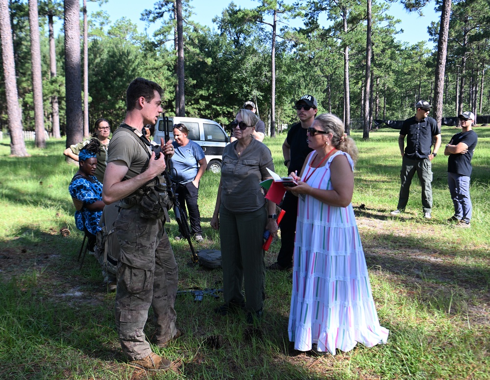 Students Participate in Sluss-Tiller Exercise