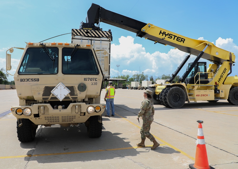 Alabama National Guard Conducts Multi-State Convoy during Operation Patriot Press