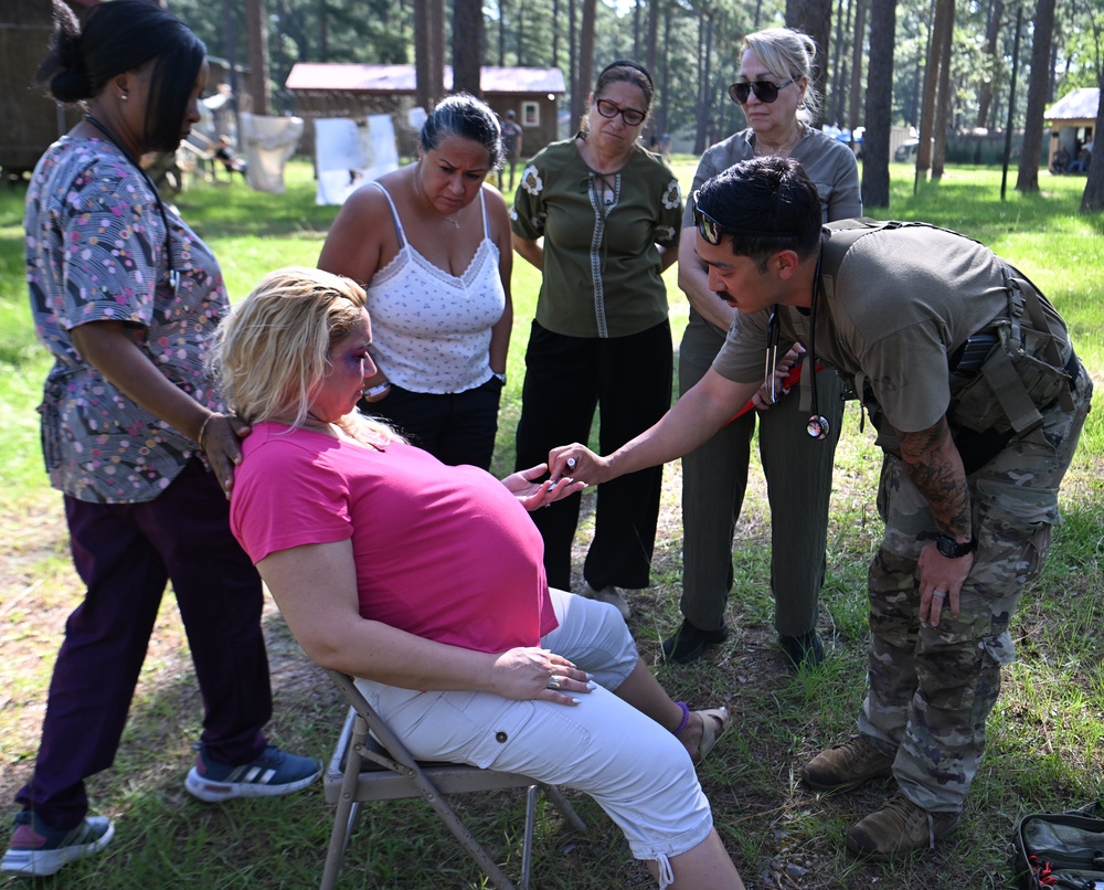 Students Participate in Sluss-Tiller Exercise