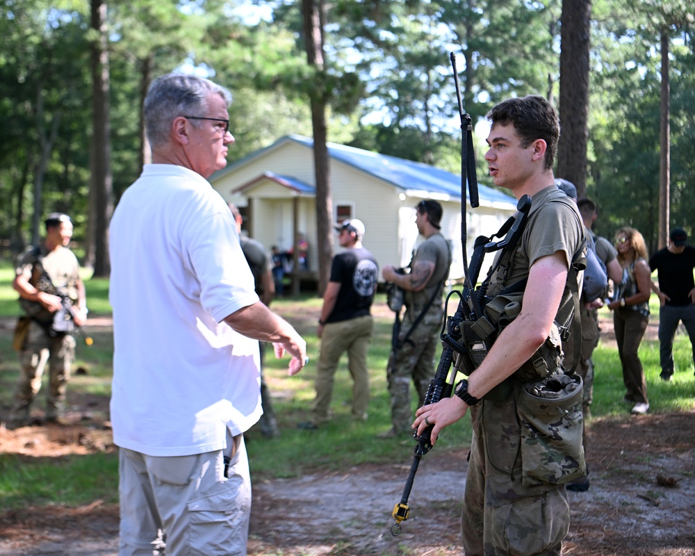 Students Participate in Sluss-Tiller Exercise