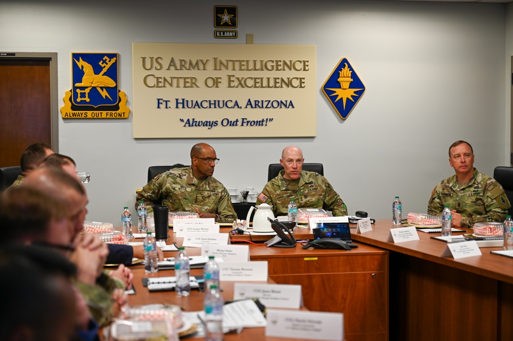 Gen. Brito Visits Fort Huachuca, Emphasizes Leadership, Modernization, and the Army Profession