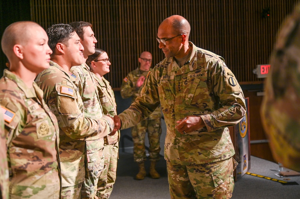 Gen. Brito Visits Fort Huachuca, Emphasizes Leadership, Modernization, and the Army Profession