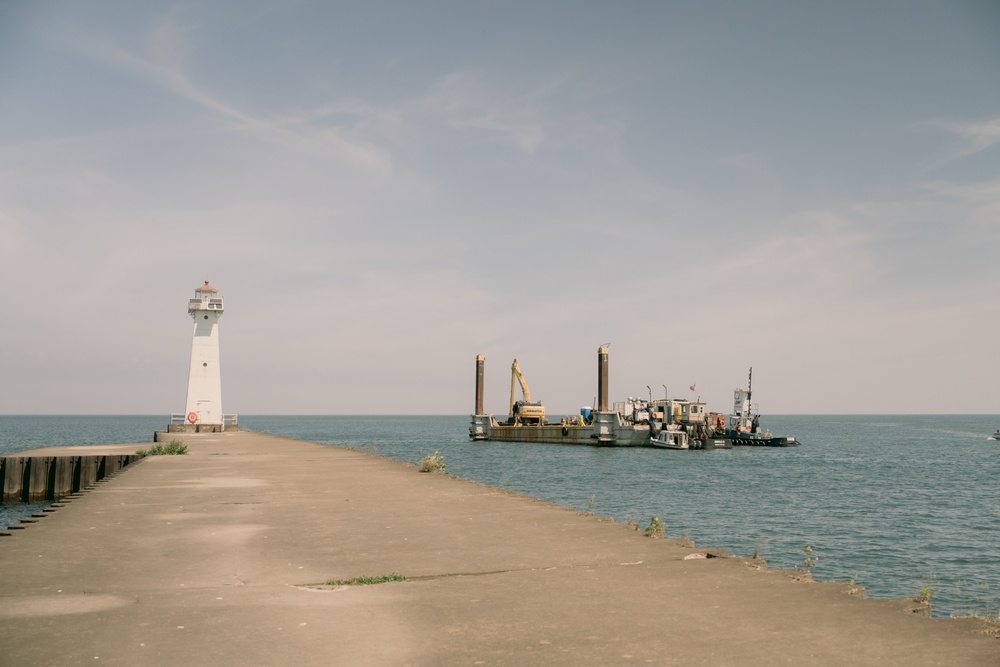 Dredging Begins at Great Sodus Bay