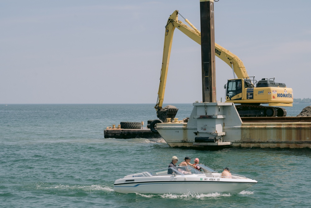 Dredging Begins at Great Sodus Bay