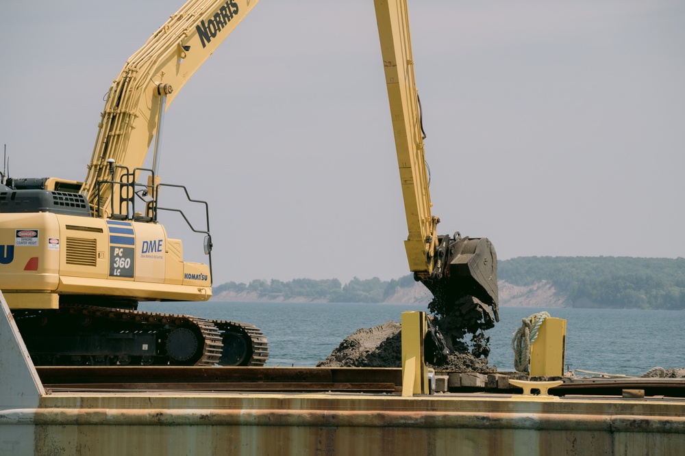 Dredging Begins at Great Sodus Bay