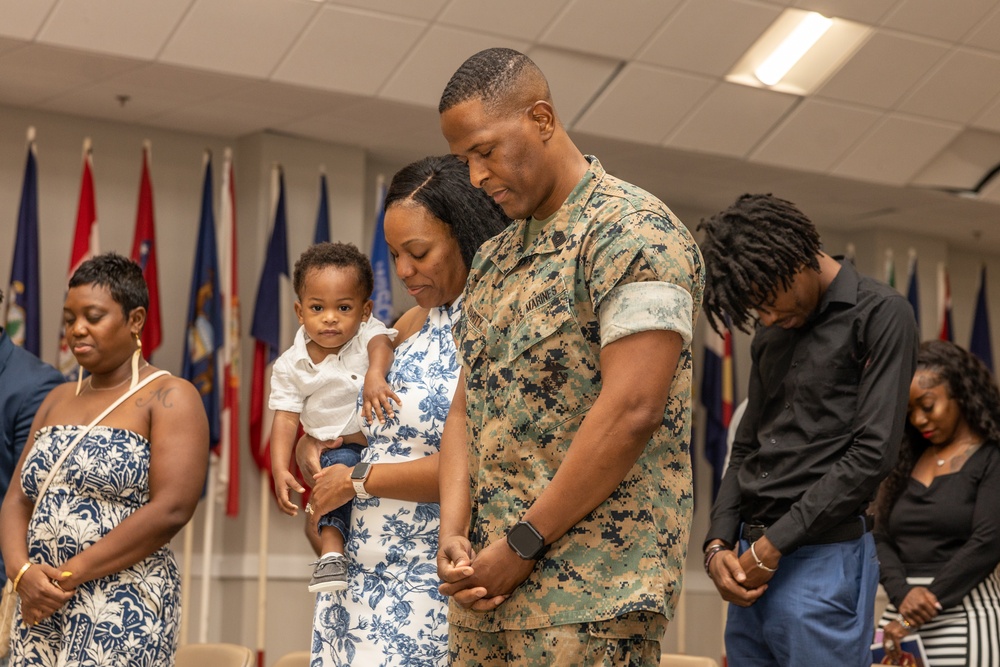Master Sgt. Levarity Retires After 24 Years of Service