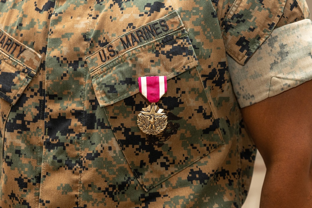 Master Sgt. Levarity Retires After 24 Years of Service