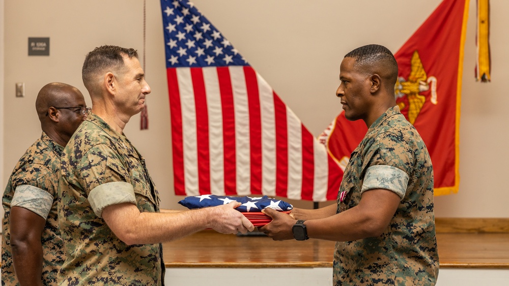 Master Sgt. Levarity Retires After 24 Years of Service
