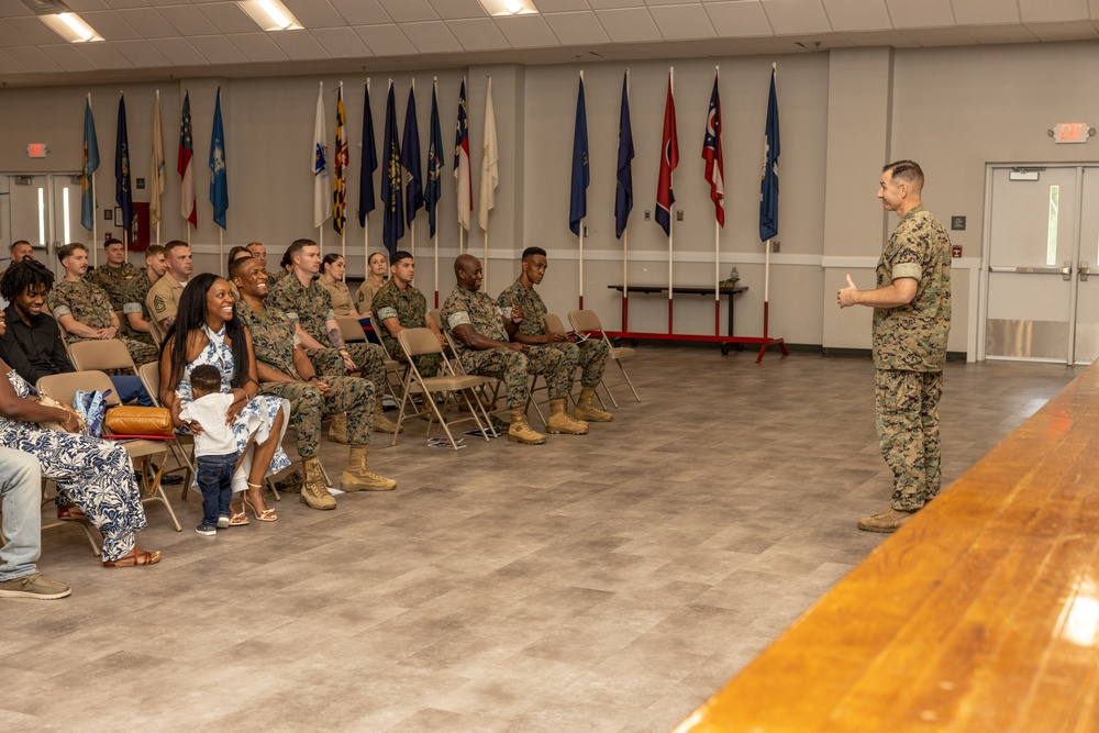 Master Sgt. Levarity Retires After 24 Years of Service