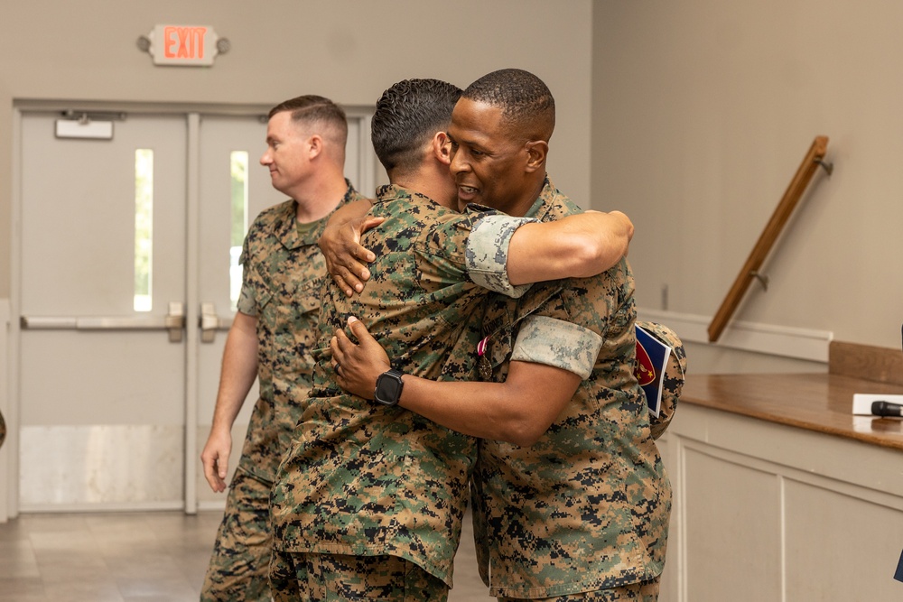 Master Sgt. Levarity Retires After 24 Years of Service