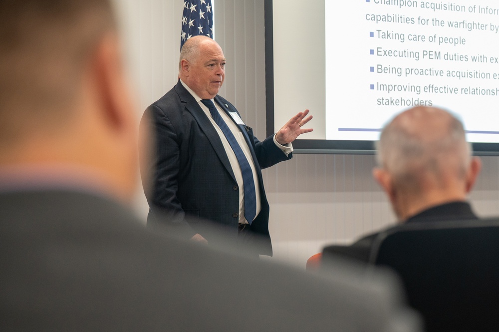 Acquisition SES visits Hanscom Representatives Association
