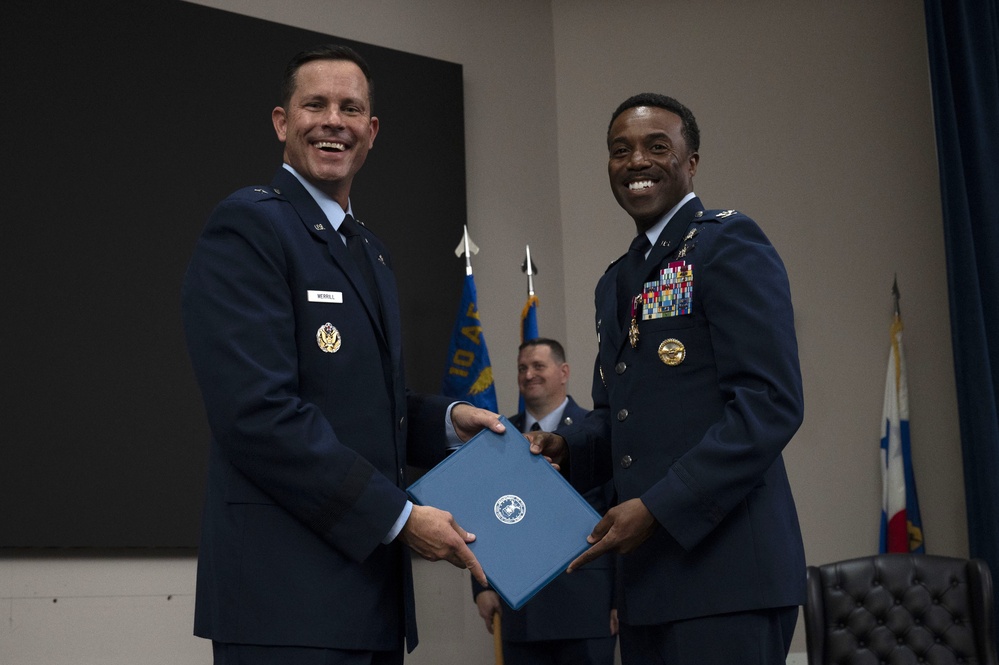 Gladiators receive new leadership for 960th Cyberspace Wing and 960th Cyberspace Operations Group