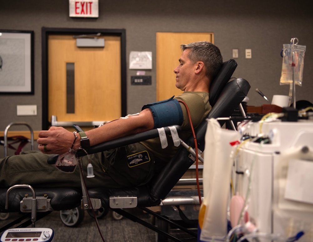 133rd Airlift Wing Hosts Blood Drive