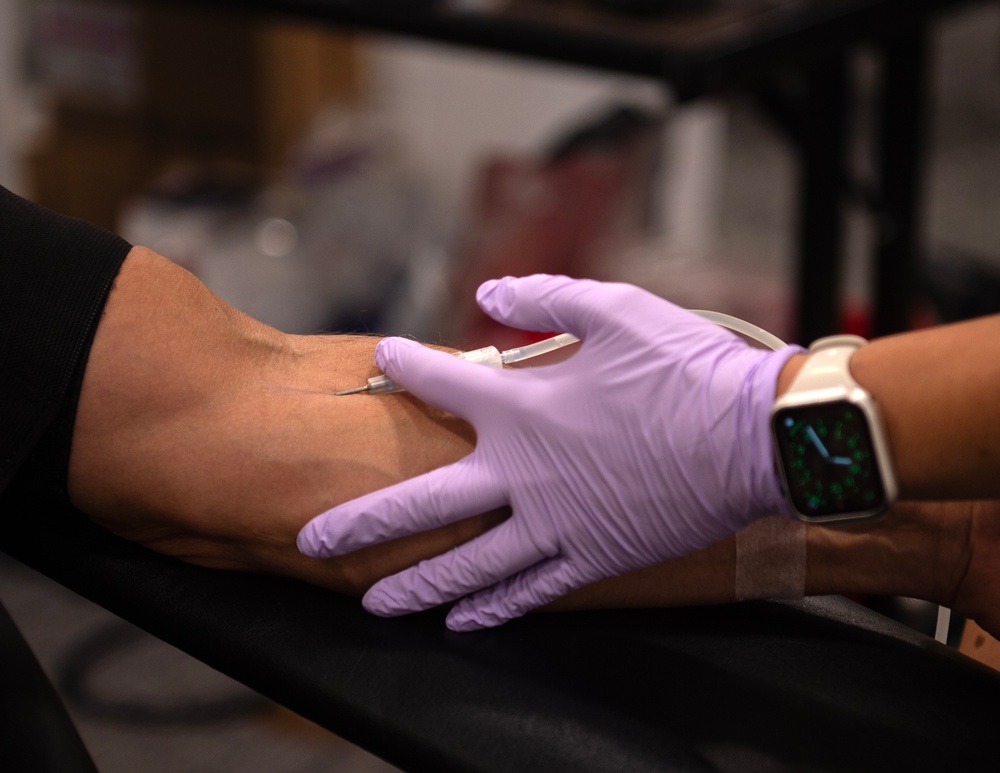 133rd Airlift Wing Hosts Blood Drive