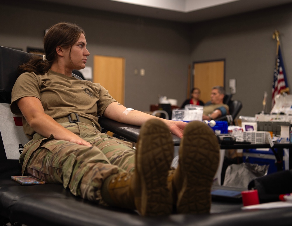 133rd Airlift Wing Hosts Blood Drive