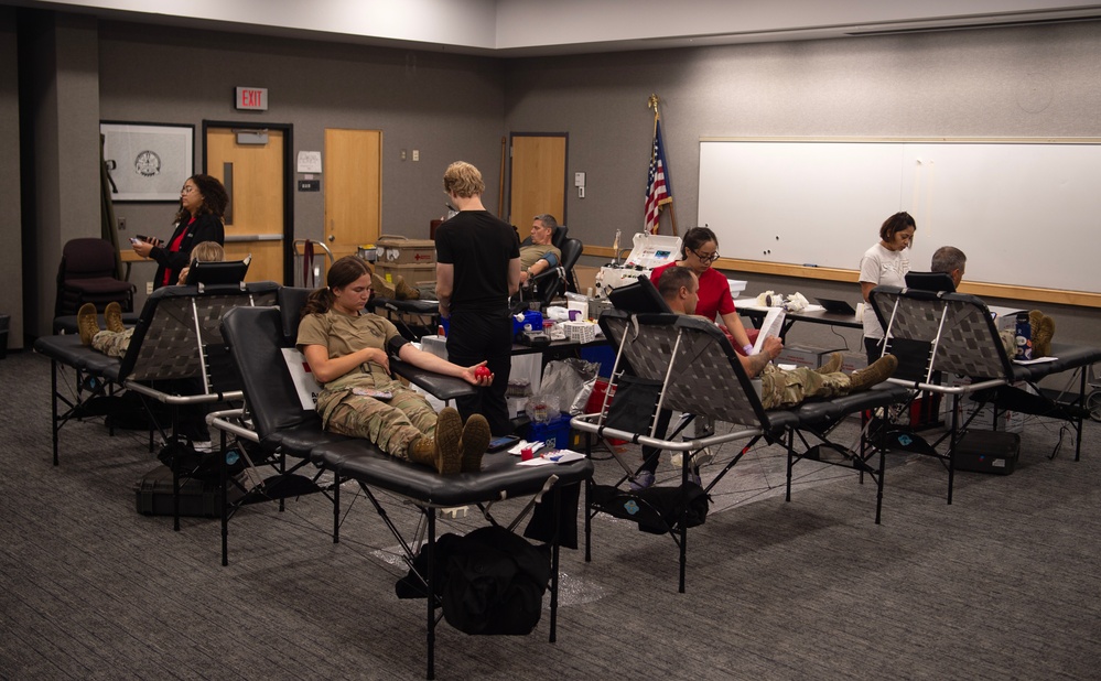 133rd Airlift Wing Hosts Blood Drive