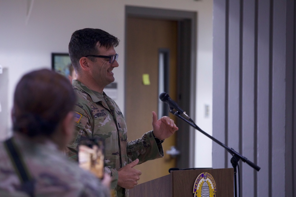 273rd Change of Command Ceremony