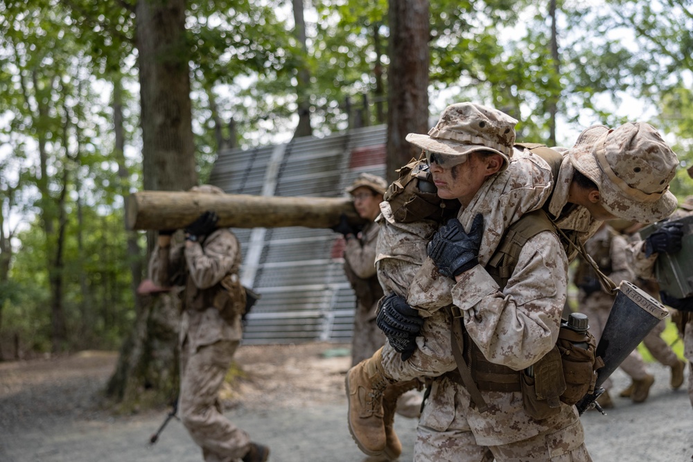 Candidates at Officer Candidate School Participate in The Forge