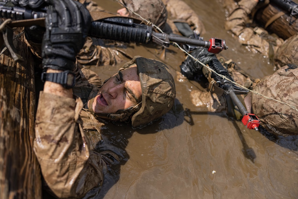 Candidates at Officer Candidate School Participate in The Forge