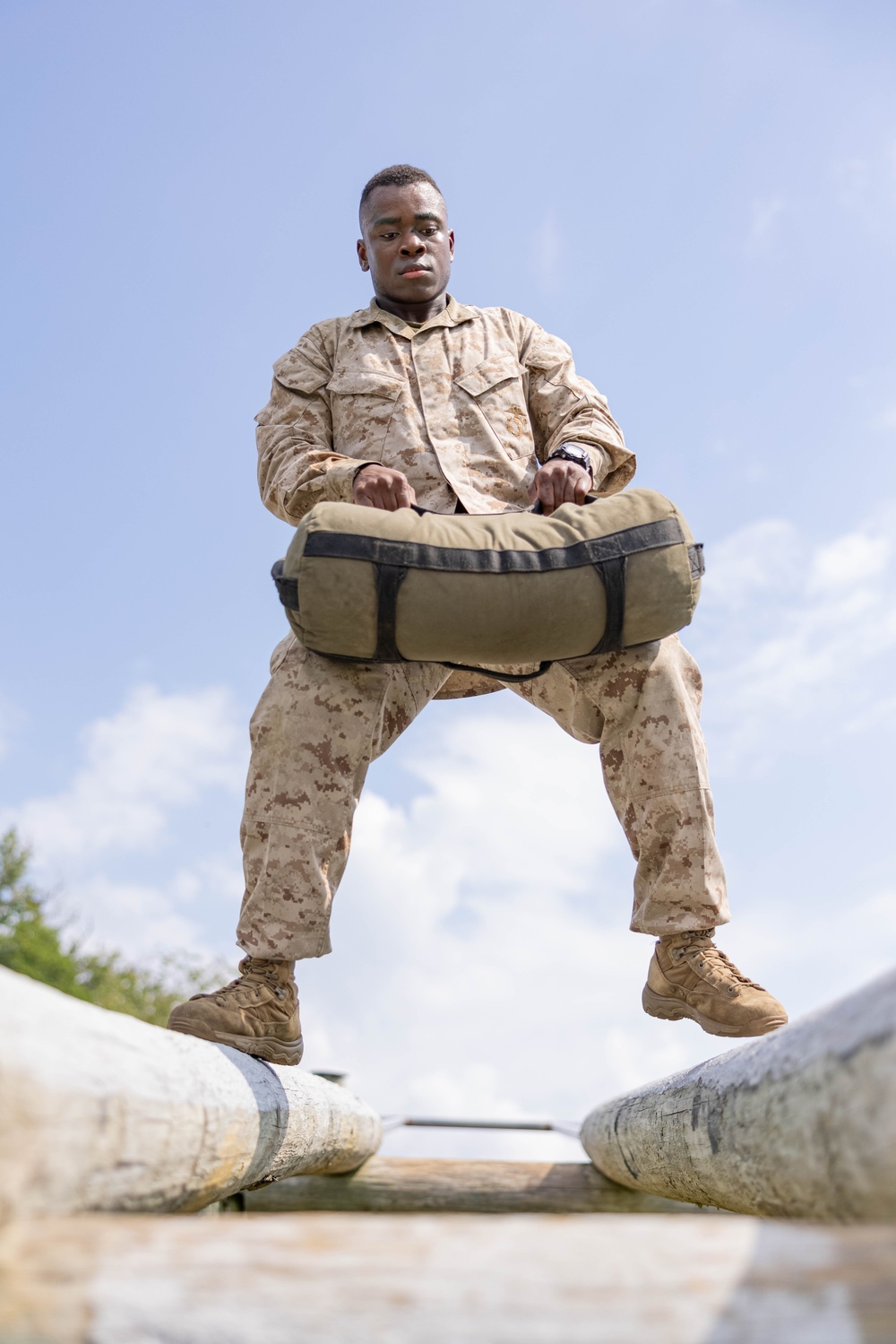 Candidates at Officer Candidate School Participate in The Forge