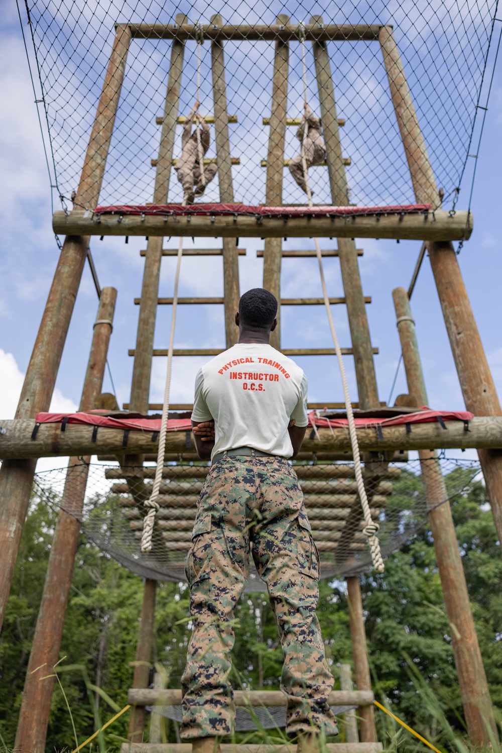 Candidates at Officer Candidate School Participate in The Forge