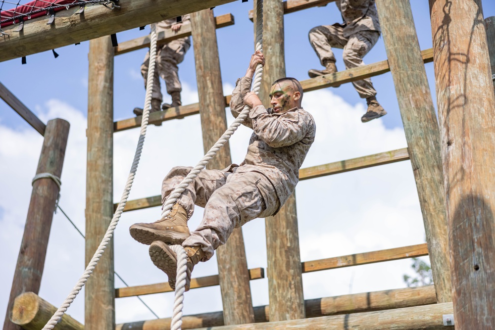 Candidates at Officer Candidate School Participate in The Forge