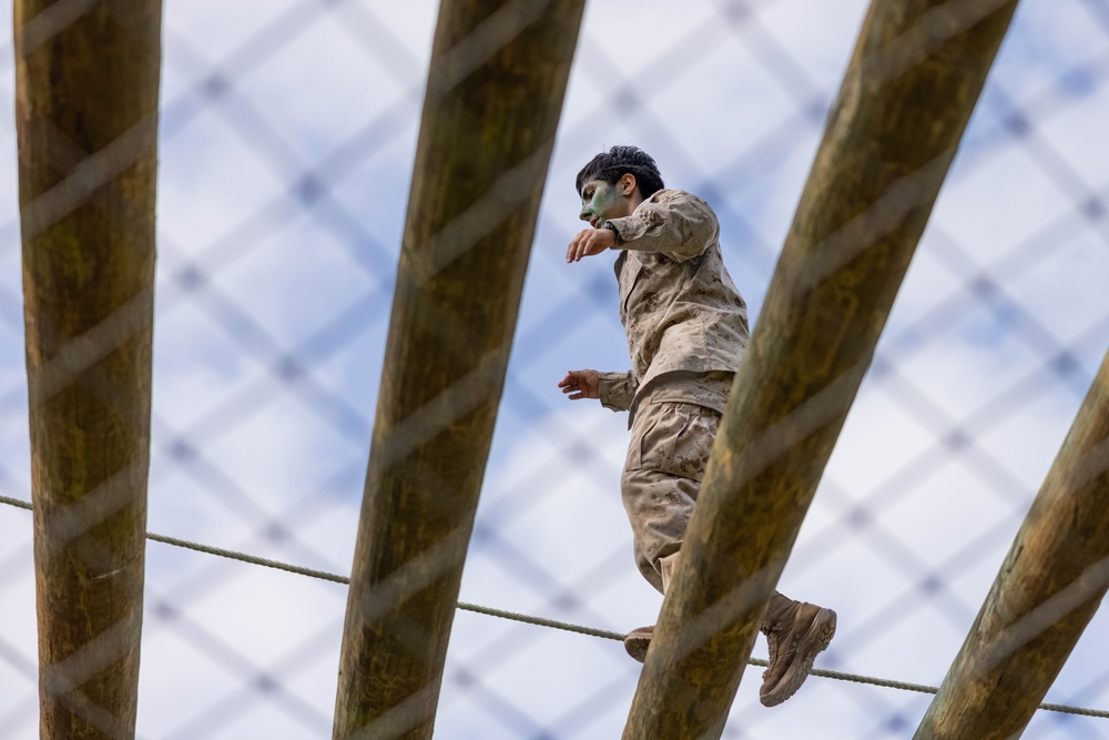Candidates at Officer Candidate School Participate in The Forge